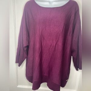 MARC NEW YORK NWT Purple Oversized Sweater